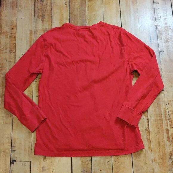 Polo Ralph Lauren shirt size 14 to 16 cotton long sleeve red - Picture 4 of 4